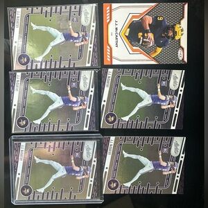 Minnesota vickings 10 card football lot